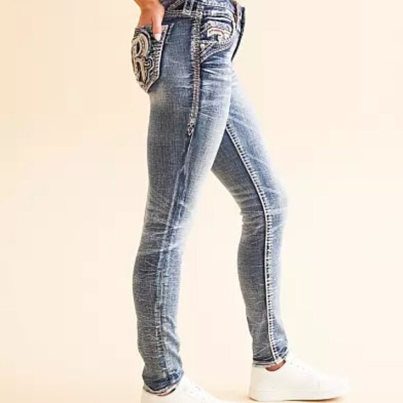 Rock Revival - Eilish Mid-Rise Skinny Stretch Jean - Picture 2 of 11